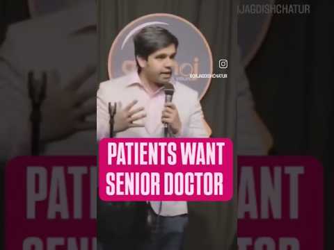 When patients want a senior doctor ONLY