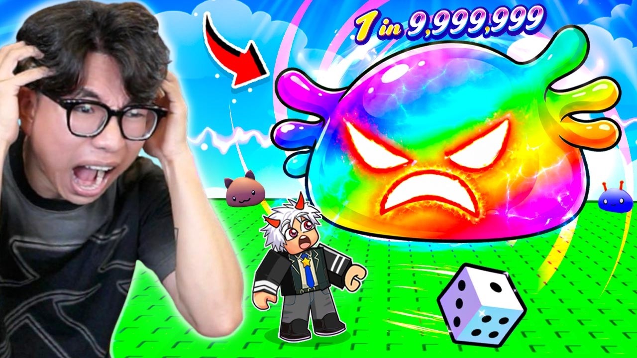 BI HUỲNH TIẾN HÓA VÀ NÂNG CẤP SLIME 1 TRONG 9,999,999 | ROBLOX