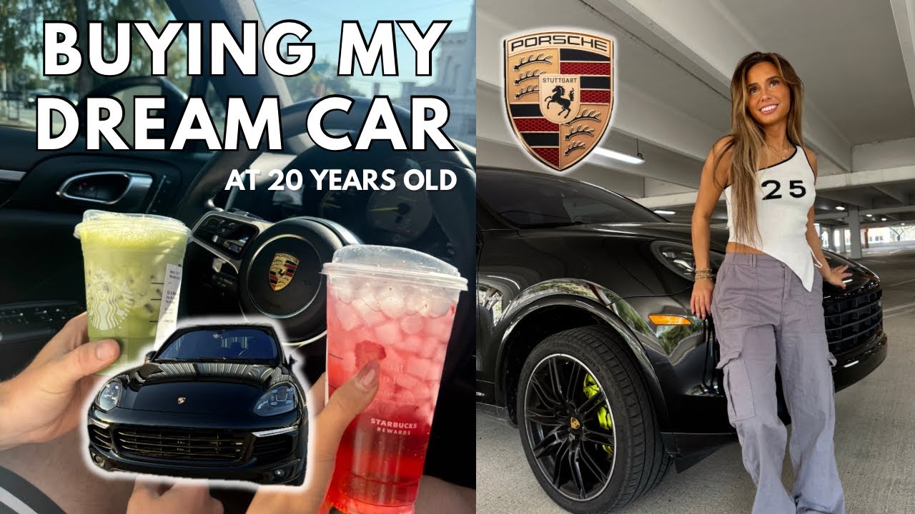 BUYING MY DREAM CAR AT 20 YEARS OLD 🏎️ || DAY & TRAVEL VLOG - YouTube