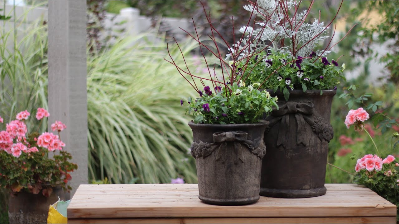 Layered Bulb Pot For Longer Lasting Spring Blooms Youtube