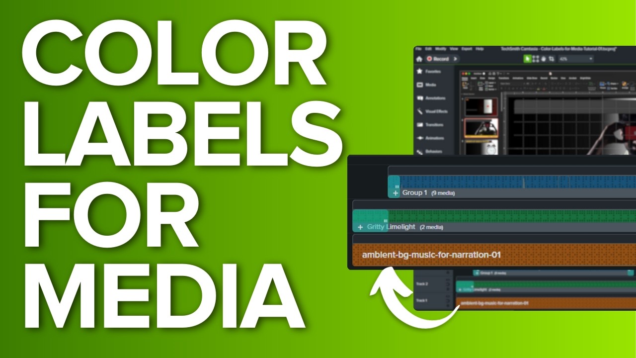 Color Labels in Camtasia: The Game-Changing Organization Hack - YouTube