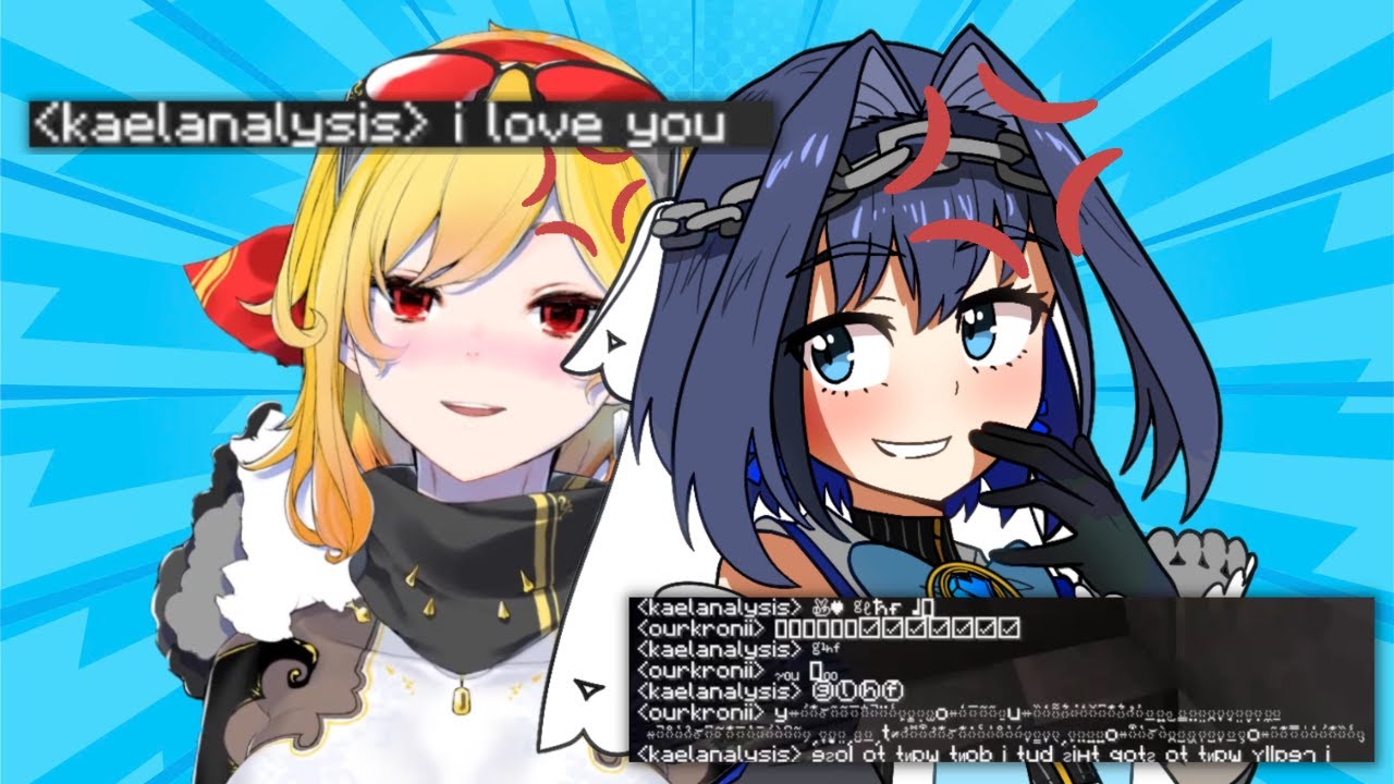 Kaela & Kronii's Love Confessions Turned Into A Battle (Full Convo Double Perspective) [Hololive]