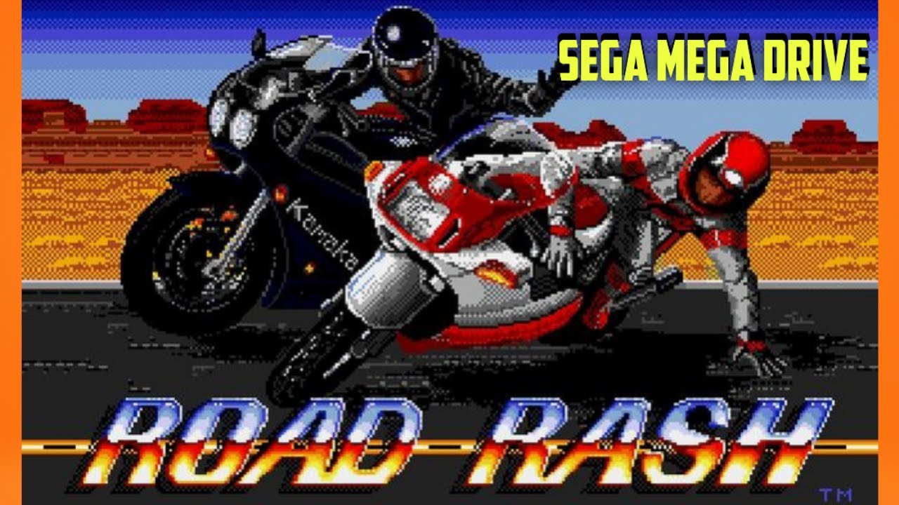 🔴LIVE - Road Rash (Sega Mega Drive Classic Racing Game)