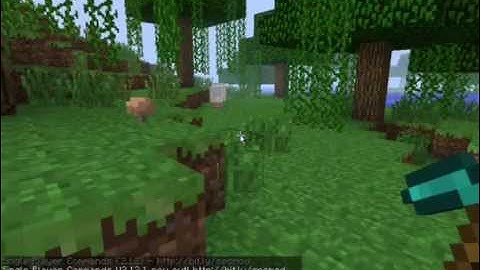 Minecraft - Having fun with Single Player Commands 3 - Part 1