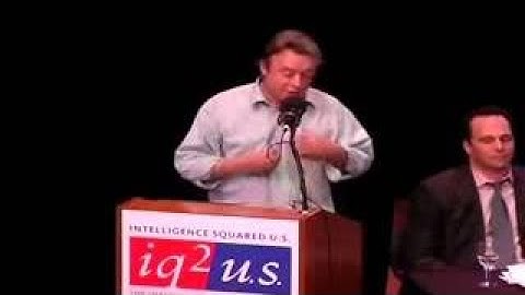 Christopher Hitchens - Freedom of expression must include the license to offend [2006]