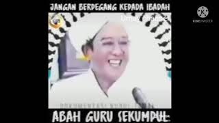 Jangan berpegang kepada AMALAN.Berpegang pada JANJI dan RIDHO Allah SWT. Abah guru Sekumpul