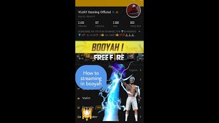 Download Lagu How to Stream in booyaha app 🤔 | how to complete ccv in booyah || #shorts #booyah #freefire #videos MP3 Download Lagu How to Stream in booyaha app 🤔 | how to complete ccv in booyah || #shorts #booyah #freefire #videos MP3