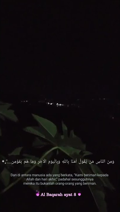 Surah Al Baqarah ayat 8 (Lili Rahmah)