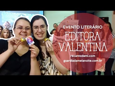 Evento Literário da Editora Valentina em Porto Alegre