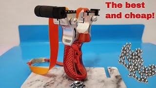 Slingshot - How To Shoot with Slingshot.-Sling Shot With Clamp and Laser.-Hunting Powerful Catapult2