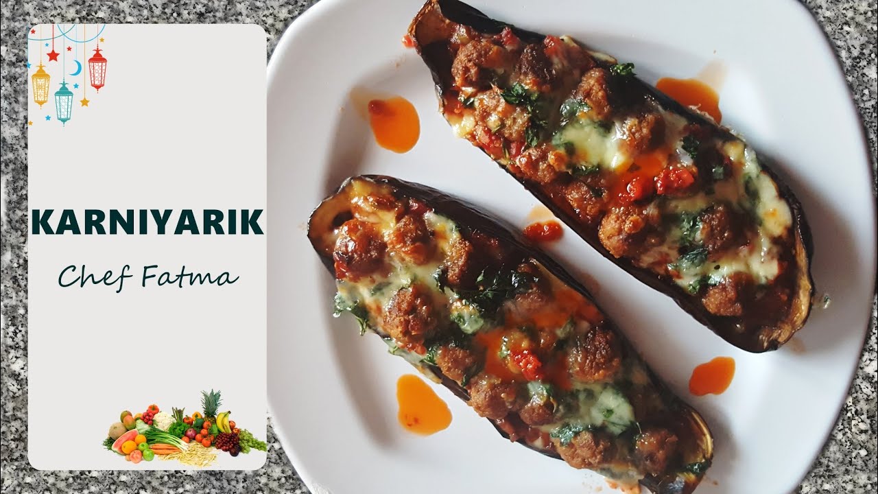 FIRINDA NEFİS KARNIYARIK TARİFİ | ENFES KÖFTELİ KARNIYARIK NASIL YAPILIR | YEMEK TARİFLERİ