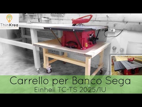 DIY - solid bench for saw-bench Einhell TC-TS 2025/1 U 