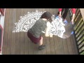 How To Stencil A Deck Or Floor Using A Mandala Stencil!