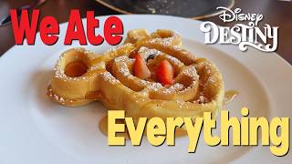 We had written off Disney Cruise Food…. Disney Destiny changed our mind
