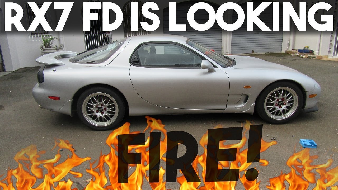 My RX7 FD is looking FIRE! - YouTube