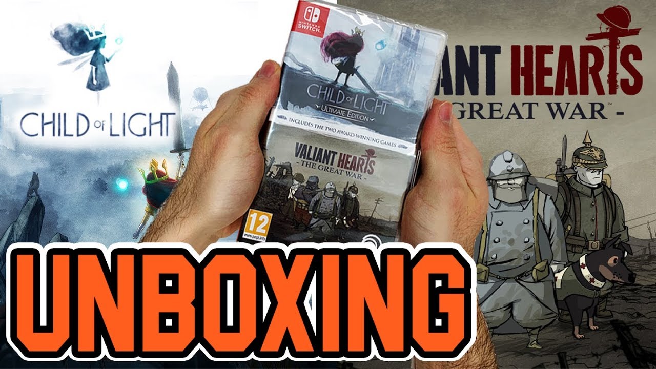of Light: Ultimate Edition/Valiant Hearts: The Great (Switch) Unboxing!! - YouTube