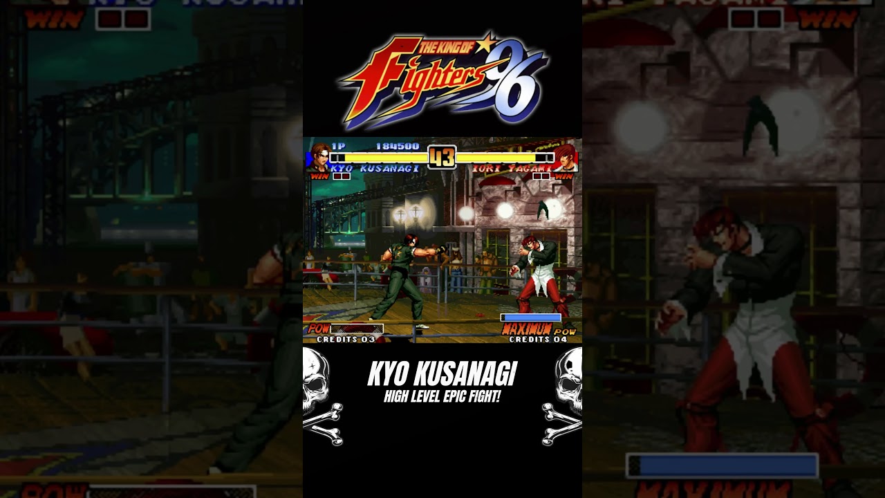 KYO VS IORI - KOF 96 - HIGH LEVEL EPIC FIGHT  