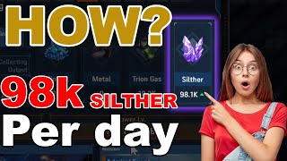 Rise Of Stars how to mine / farm silther particles faster | 100k silther | play to earn nft game screenshot 5