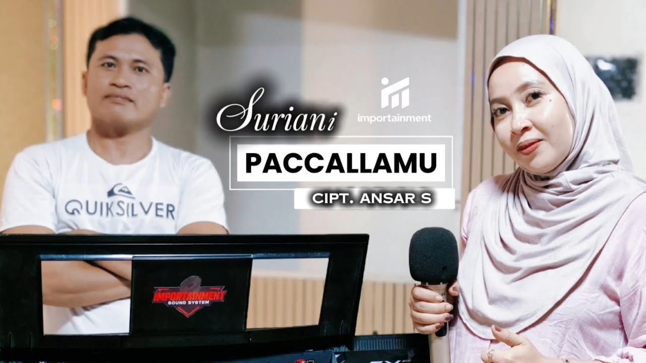 SURIANI - PACCALLAMU - CIPT. ANCHA S | LIVE MSUSIK STUDIO. IMPORTAINMENT