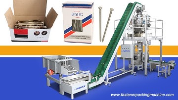 LANDPACK Automatic Long Screw Nail Weighing Boxing Packing Machine