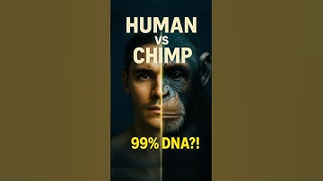 HUMANS Have Only 1% Different DNA Than Chimps But What Does It Mean? #shorts