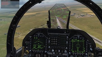DCS World: F/A-18 Weapons Training (New hotas!)