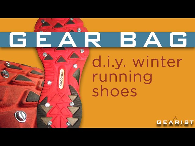 D.I.Y. RUNNING SHOES SPIKES FOR SNOW AND ICE - Gearist.com 