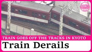 Download lagu Kintetsu train derails at Kyoto Station, causing major service disruptions