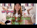 Band 5- Average Salary and HOW TO EARN MORE! with SAMPLE PAYSLIPS!