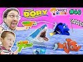 Chase's Corner: FINDING DORY & NEMO SHARKS RACE w/ Water Fun (#40) | DOH MUCH FUN