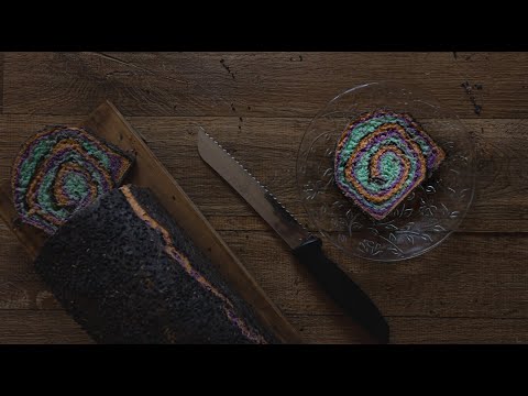 #shorts do Cozinha - Pão espiral de Halloween