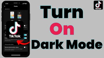 How To Turn On Dark Mode On TikTok - Full Guide