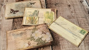 Journal cards with hidden ephemera pockets - #roxysweeklychallenge​ - Week 18