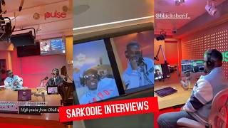 Sarkodie interview Shatta Wale, blacko and Kidi at Apple Music Studios+ Alexa fails to rec Stonebwoy