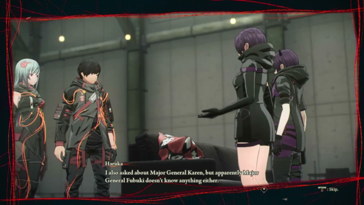 SCARLET NEXUS PLANNING TO GO TO THE SUMERAGI TOMB