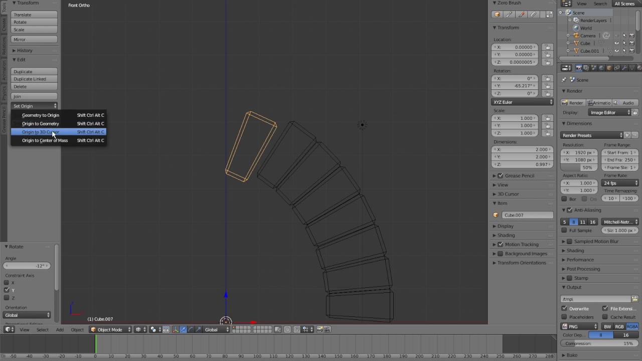 Arch Blender 1 YouTube