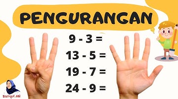 CARA CEPAT BELAJAR PENGURANGAN UNTUK ANAK SD #shorts #pengurangan #belajarpengurangan #subtraction