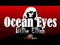 Billie ellish - Ocean Eyes (Lyrics Video)🎵🎵