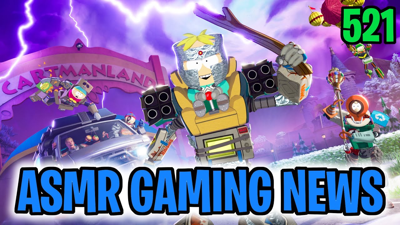ASMR Gaming News Fortnite South Park, Fallout, Resident Evil, Nintendo Switch 2, CoD + more (521)