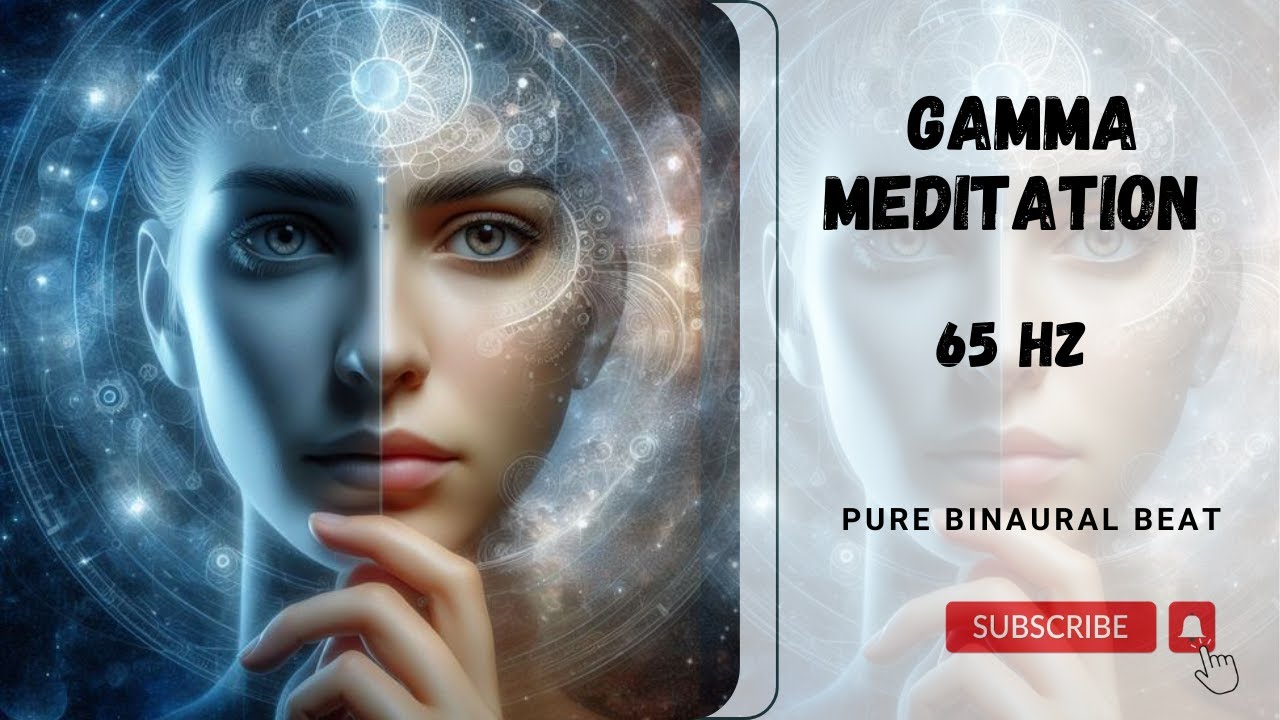 GAMMA MEDITATION 65 Hz - pure binaural beats sleep - YouTube