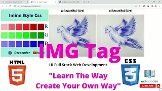 How to insert images from folder into Your Website with HTML5 & CSS3 | Tutorial