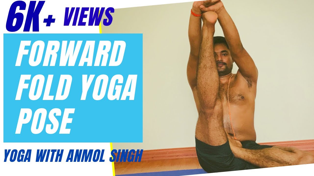 Forward Fold Yoga Pose - Seated and Standing - YouTube
