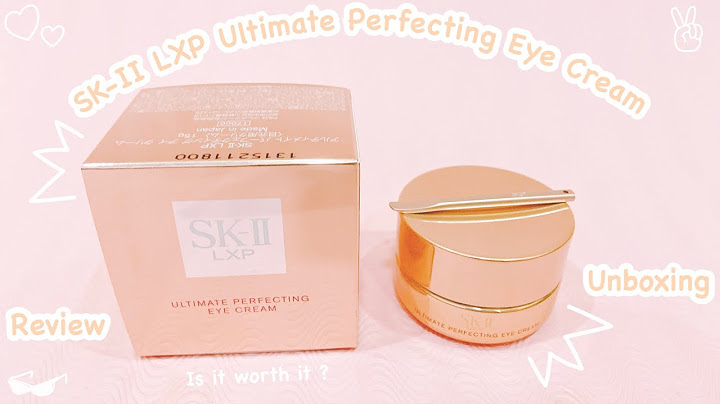 Sk2 ultimate perfecting eye cream review