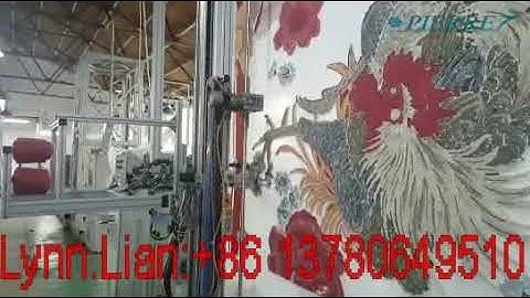 Robot Tufting carpet machine