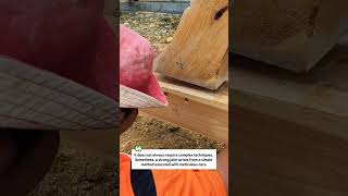 It is strong not because it is complex, but because of its precision. #tricks #woodworking #tools