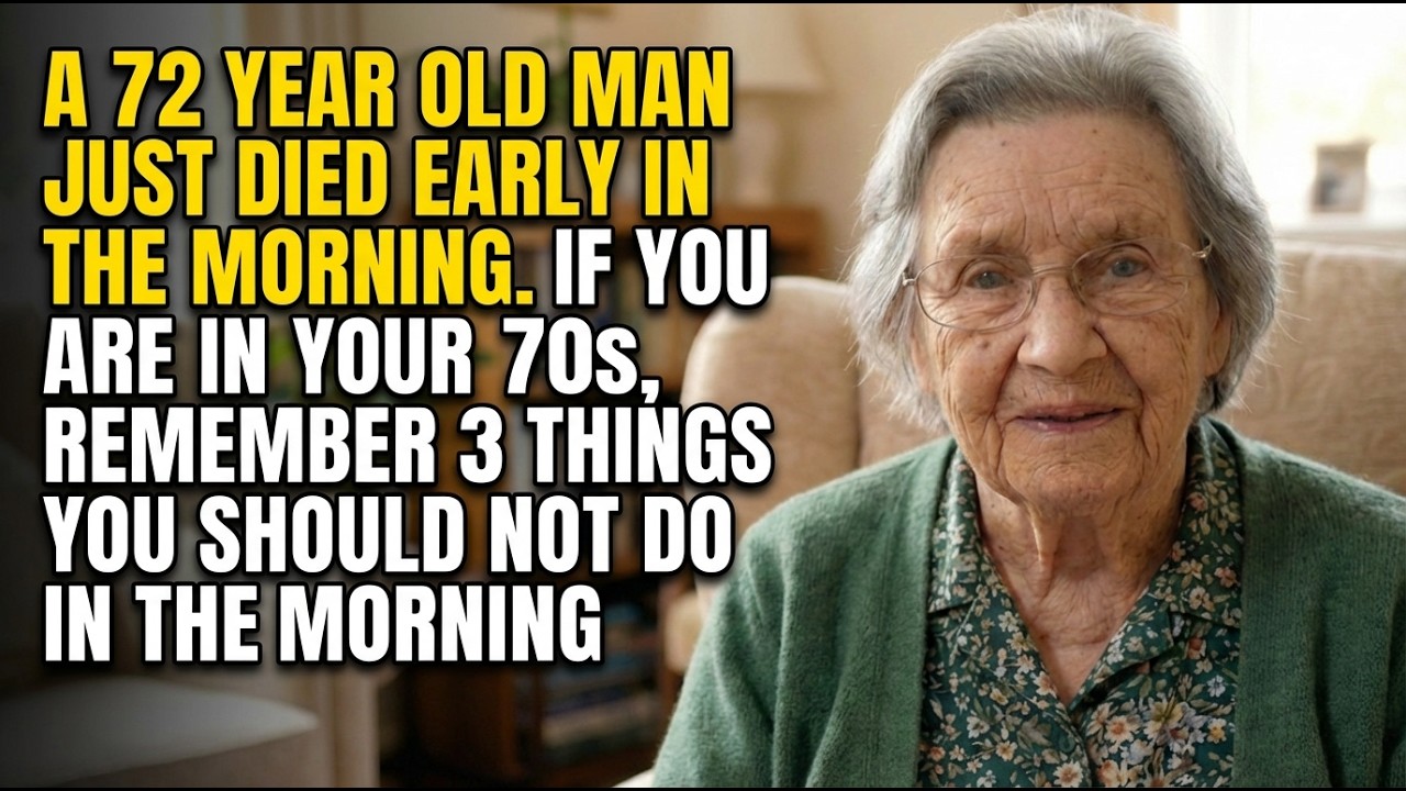 I’m 83. A 72-Year-Old Man Passed Away This Morning: What Can We Learn?