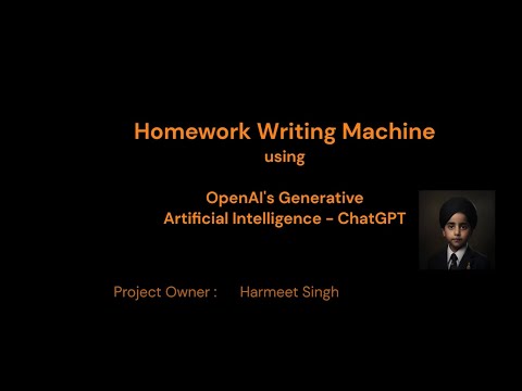 7 Year Old Builds Homework Writing Machine using AI and Scratch Programming