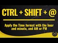 Excel Shortcut Keys Part 2