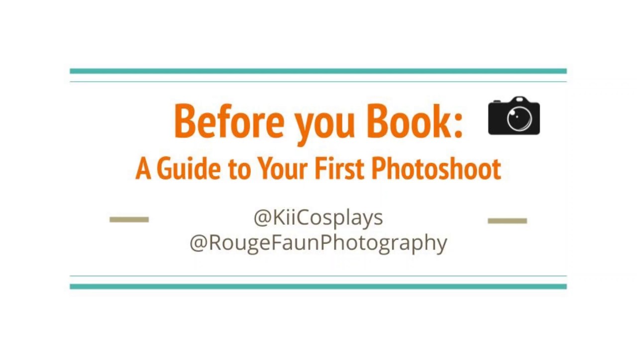 Before You Book: A Guide to Your First Photoshoot