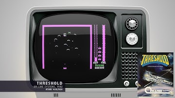 Threshold - On-Line Systems, 1982 - Atari 400/800 (4K)